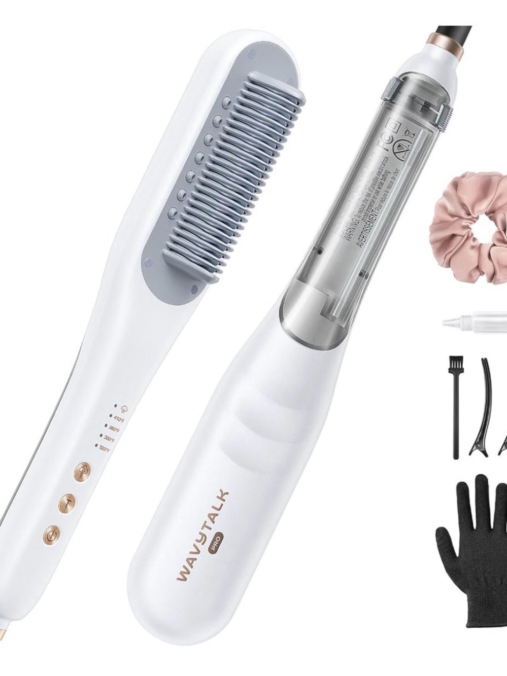 Wavytalk hair steamer, no accessories